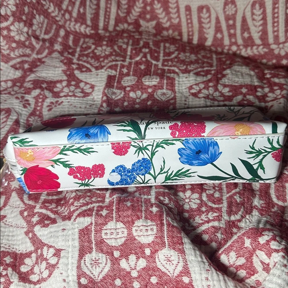 Kate Spade floral pencil case